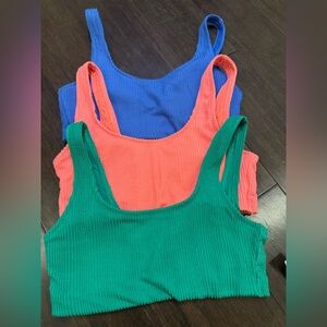 Lot Of Three Medium Old Navy Scoopneck Bikini Tops